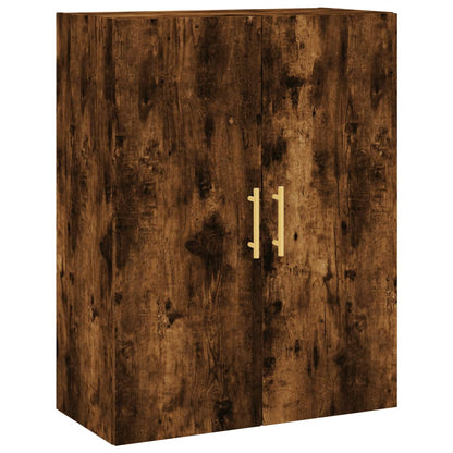 Mobili a Parete 2 pz Rovere Fumo 69,5x34x90 cm