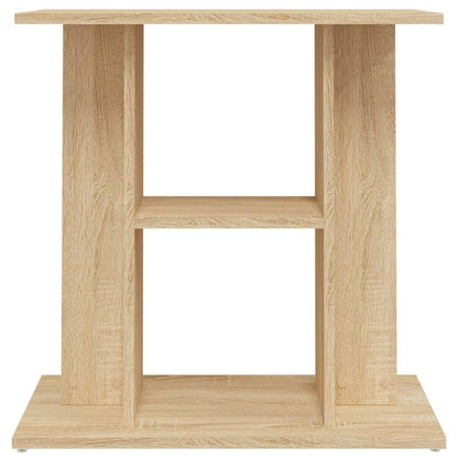 Supporto Acquario 60x30x60cm in Legno Multistrato Rovere Sonoma