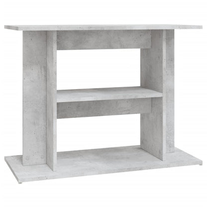 Supporto Acquario 80x35x60 cm Legno Multistrato Grigio Cemento