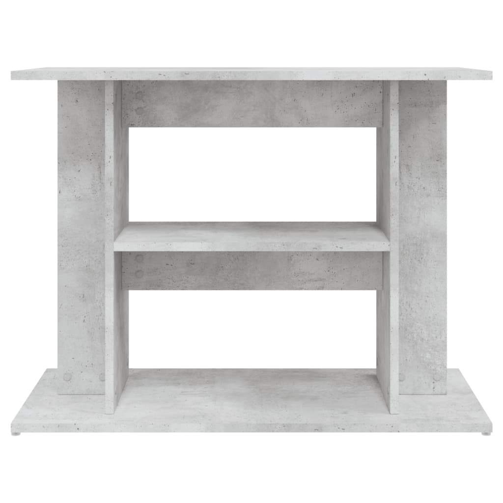 Supporto Acquario 80x35x60 cm Legno Multistrato Grigio Cemento