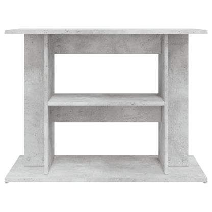 Supporto Acquario 80x35x60 cm Legno Multistrato Grigio Cemento