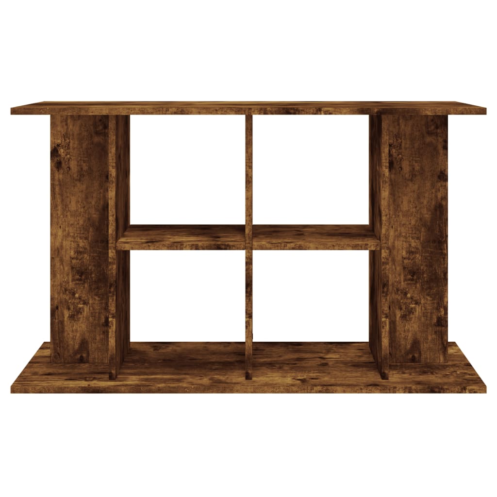 Supporto Acquario 100x40x60 cm in Legno Multistrato Rovere Fumo