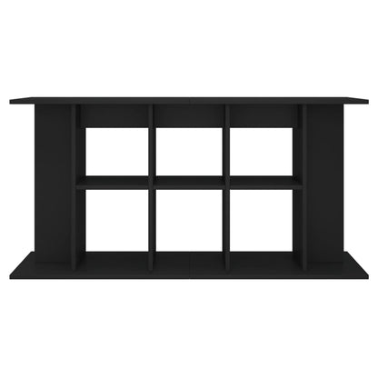 Supporto per Acquario 120x40x60 cm in Legno Multistrato Nero