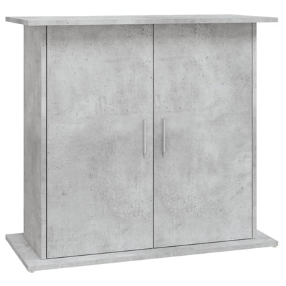 Supporto per acquario in cemento grigio 81x36x73 cm in legno ingegnerizzato