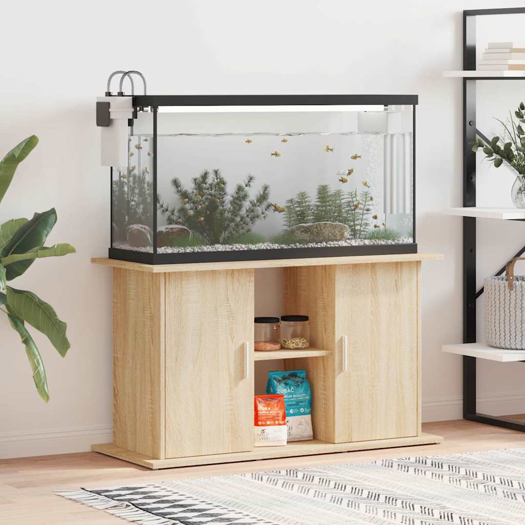 Supporto per acquario in rovere Sonoma 101x41x58 cm in legno ingegnerizzato