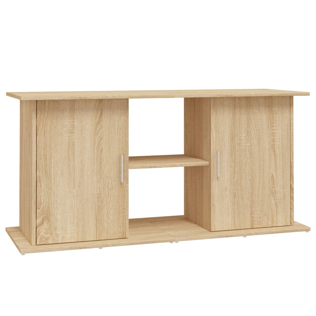 Supporto Acquario 121x41x58 cm Legno Multistrato Rovere Sonoma