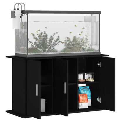 Supporto per Acquario 101x41x58 cm in Legno Multistrato Nero
