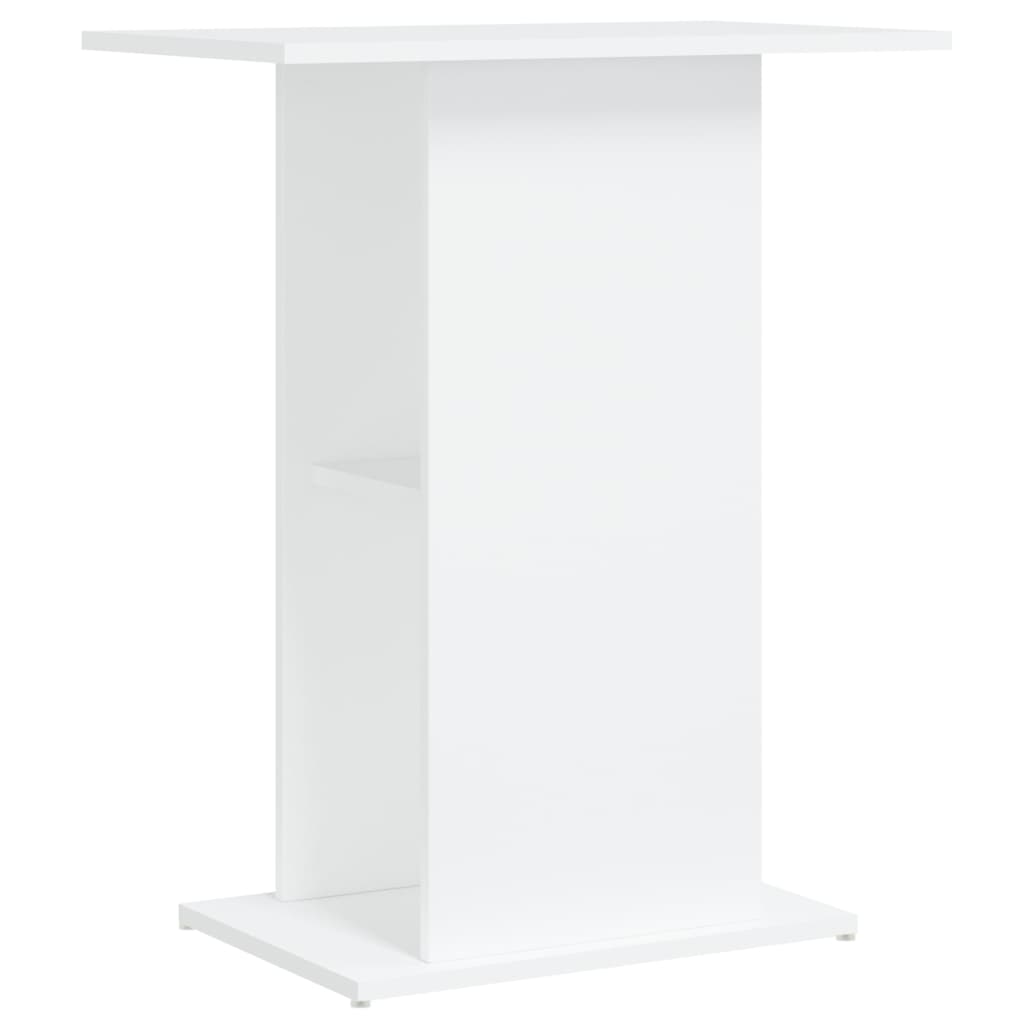 Supporto per Acquario Bianco 60,5x36x72,5 cm Legno Multistrato