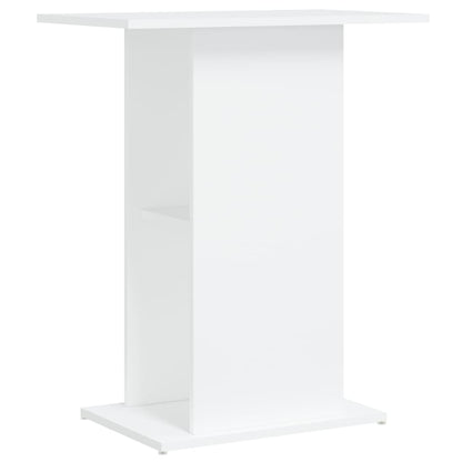 Supporto per Acquario Bianco 60,5x36x72,5 cm Legno Multistrato