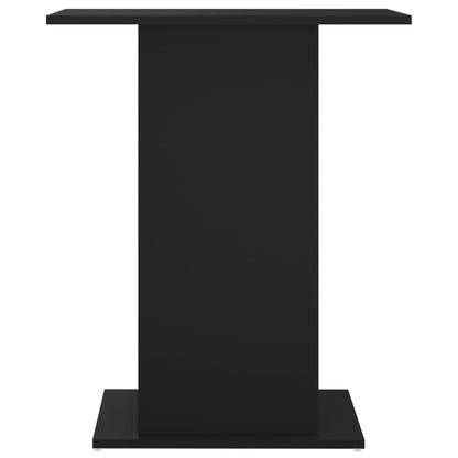 Supporto per Acquario Nero 60,5x36x72,5 cm in Legno Multistrato