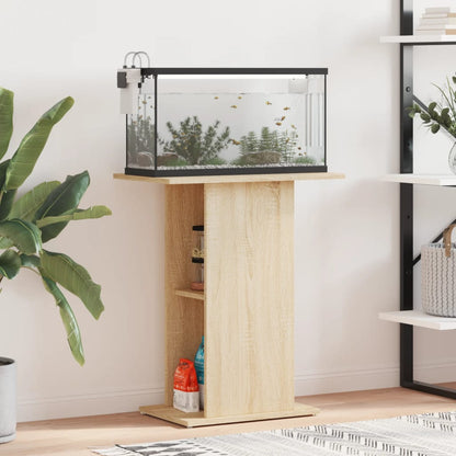 Supporto per Acquario 60,5x36x72,5 cm Multistrato Rovere Sonoma