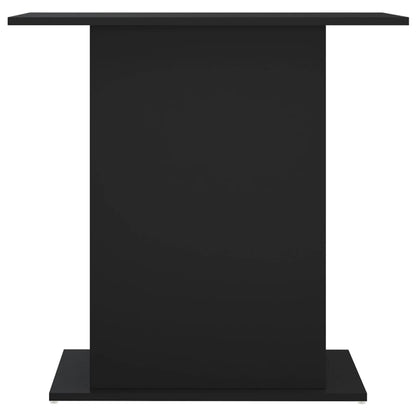 Supporto per Acquario Nero 75x36x72,5 cm in Legno Multistrato