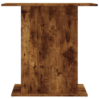 Supporto Acquario 75x36x72,5 cm Legno Multistrato Rovere Fumo