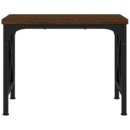 Supporto Stampante Rovere Marrone 40x30x31 cm Legno Multistrato