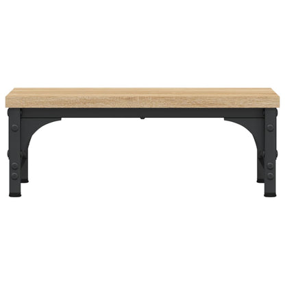 Supporto per Monitor Rovere Sonoma 37x23x14cm Legno Multistrato