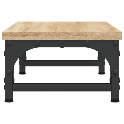 Supporto per Monitor Rovere Sonoma 55x23x14cm Legno Multistrato