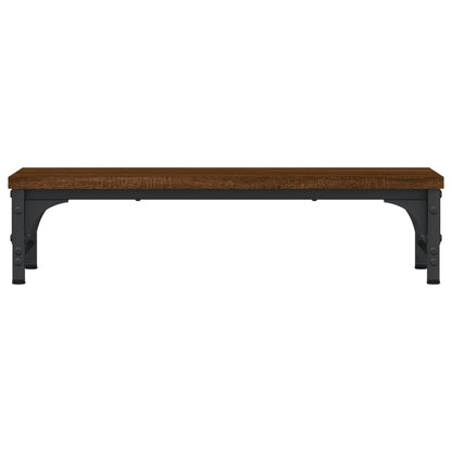 Supporto Monitor Rovere Marrone 55x23x14 cm Legno Multistrato