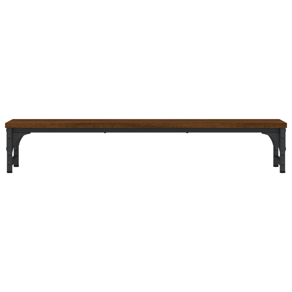 Supporto Monitor Rovere Marrone 85x23x15,5 cm Legno Multistrato
