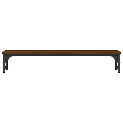 Supporto Monitor Rovere Marrone 85x23x15,5 cm Legno Multistrato