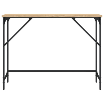 Tavolo Consolle Rovere Sonoma 100x32x75 cm in Legno Multistrato