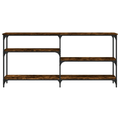 Tavolo Consolle Rovere Fumo 160x29x75 cm in Legno Multistrato