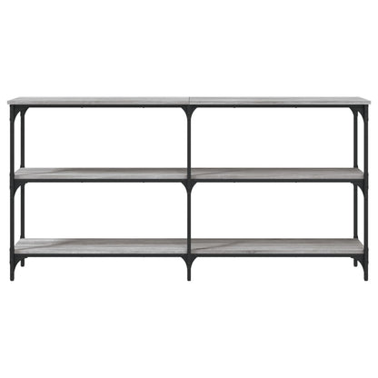 Tavolo Consolle Grigio Sonoma 150x29x75 cm in Legno Multistrato