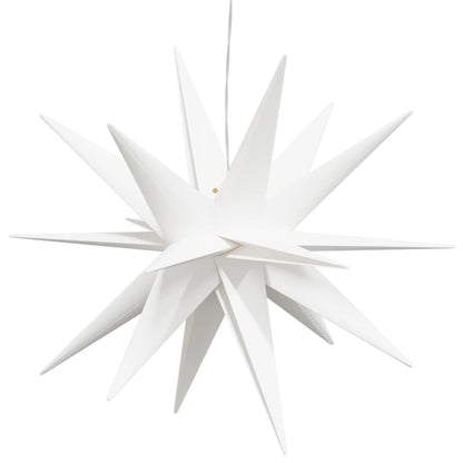 Luce di Natale con LED Pieghevole Bianca 43 cm