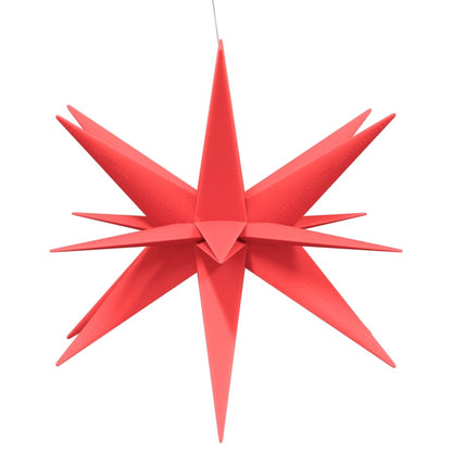 Luce di Natale con LED Pieghevole Rossa 100 cm