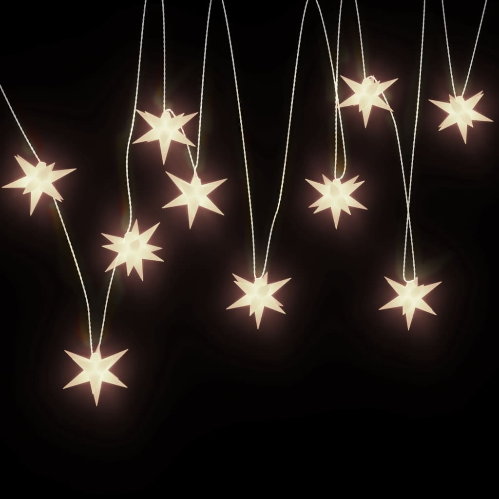 Luci di Natale 10 LED Bianche 10 cm