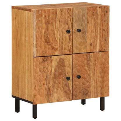 Credenza 60x33x75 cm in Legno Massello di Acacia