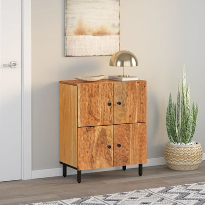 Credenza 60x33x75 cm in Legno Massello di Acacia
