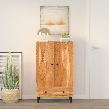Credenza 60x33x100 cm in Legno Massello di Acacia