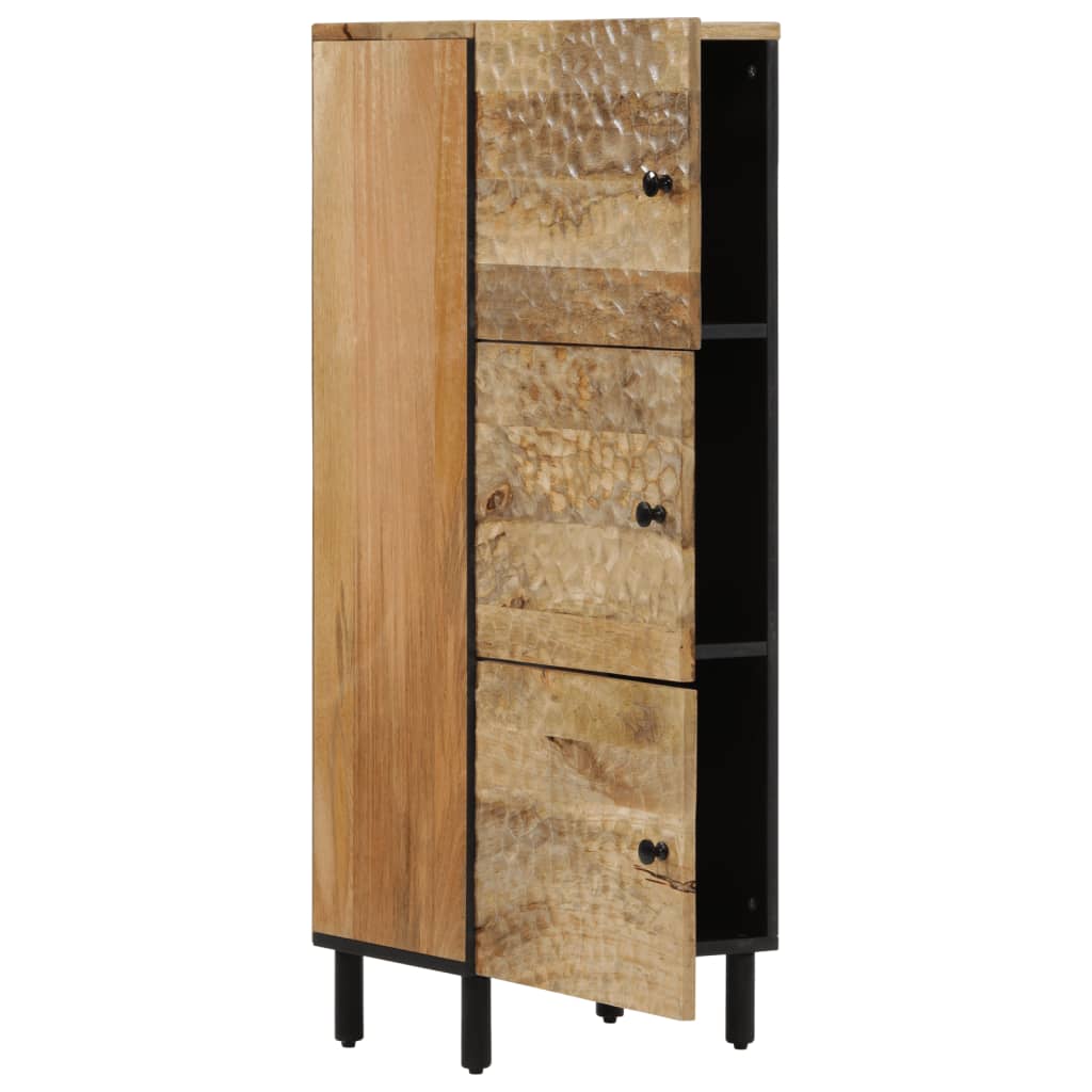 Credenza 40x33x110 cm in Legno Massello di Mango