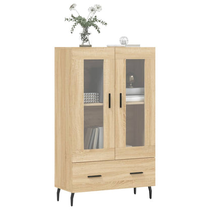 Credenza Rovere Sonoma 69,5x31x115 cm in Legno Multistrato