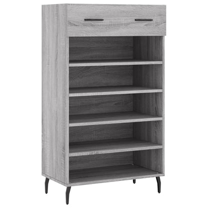 Scarpiera Grigio Sonoma 60x35x105 cm in Legno Multistrato