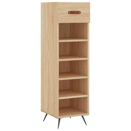 Scarpiera Rovere Sonoma 30x35x105 cm in Legno Multistrato