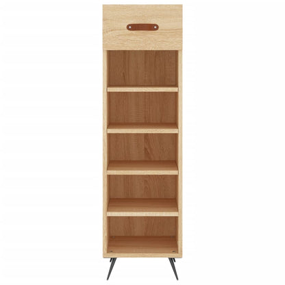 Scarpiera Rovere Sonoma 30x35x105 cm in Legno Multistrato