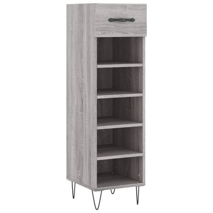 Scarpiera Grigio Sonoma 30x35x105 cm in Legno Multistrato