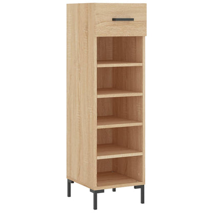 Scarpiera Rovere Sonoma 30x35x105 cm in Legno Multistrato