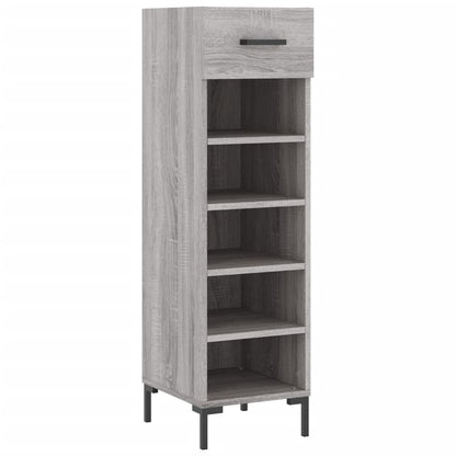 Scarpiera Grigio Sonoma 30x35x105 cm in Legno Multistrato