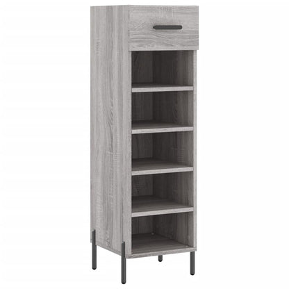 Scarpiera Grigio Sonoma 30x35x105 cm in Legno Multistrato