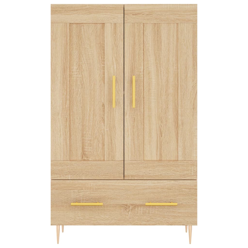 Credenza Rovere Sonoma 69,5x31x115 cm in Legno Multistrato