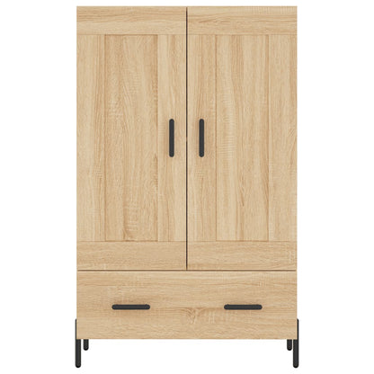 Credenza Rovere Sonoma 69,5x31x115 cm in Legno Multistrato