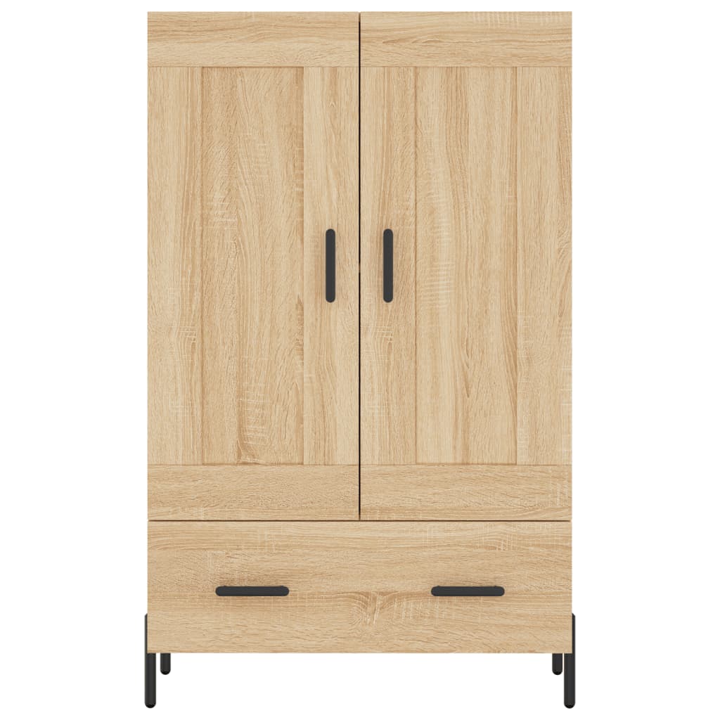 Credenza Rovere Sonoma 69,5x31x115 cm in Legno Multistrato