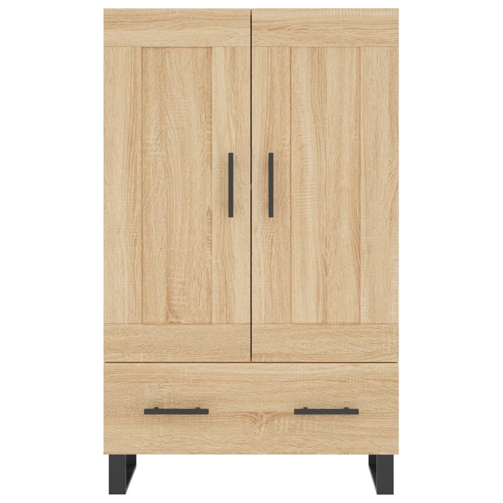 Credenza Rovere Sonoma 69,5x31x115 cm in Legno Multistrato