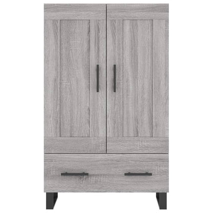 Credenza Grigio Sonoma 69,5x31x115 cm in Legno Multistrato