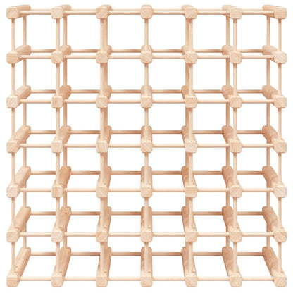 Portabottiglie Vino 42 Bottiglie 68,5x23x68,5 cm Massello Pino