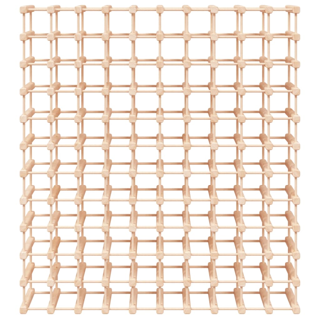 Portabottiglie Vino 120Bottiglie 112,5x23x123,5cm Massello Pino