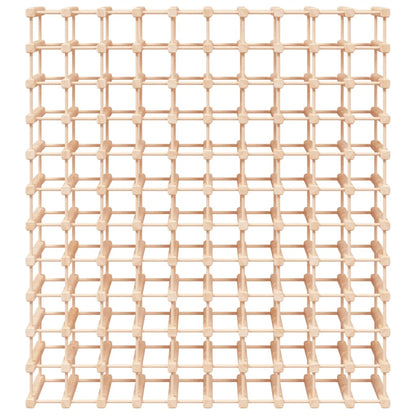 Portabottiglie Vino 120Bottiglie 112,5x23x123,5cm Massello Pino
