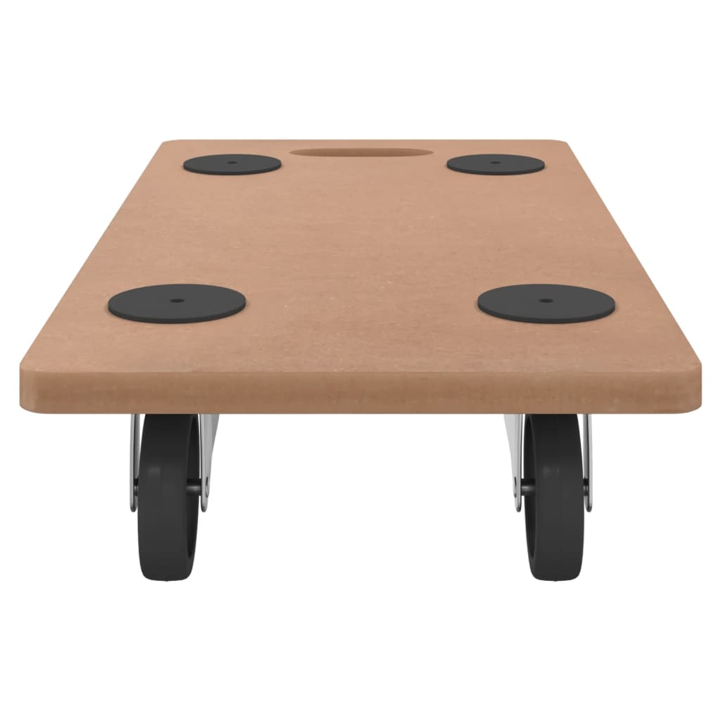 Pedane 6 pz Rettangolari in Legno Multistrato